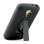 Wholesale LG Volt LS740 Armor Hybrid Stand Case (Black Black)